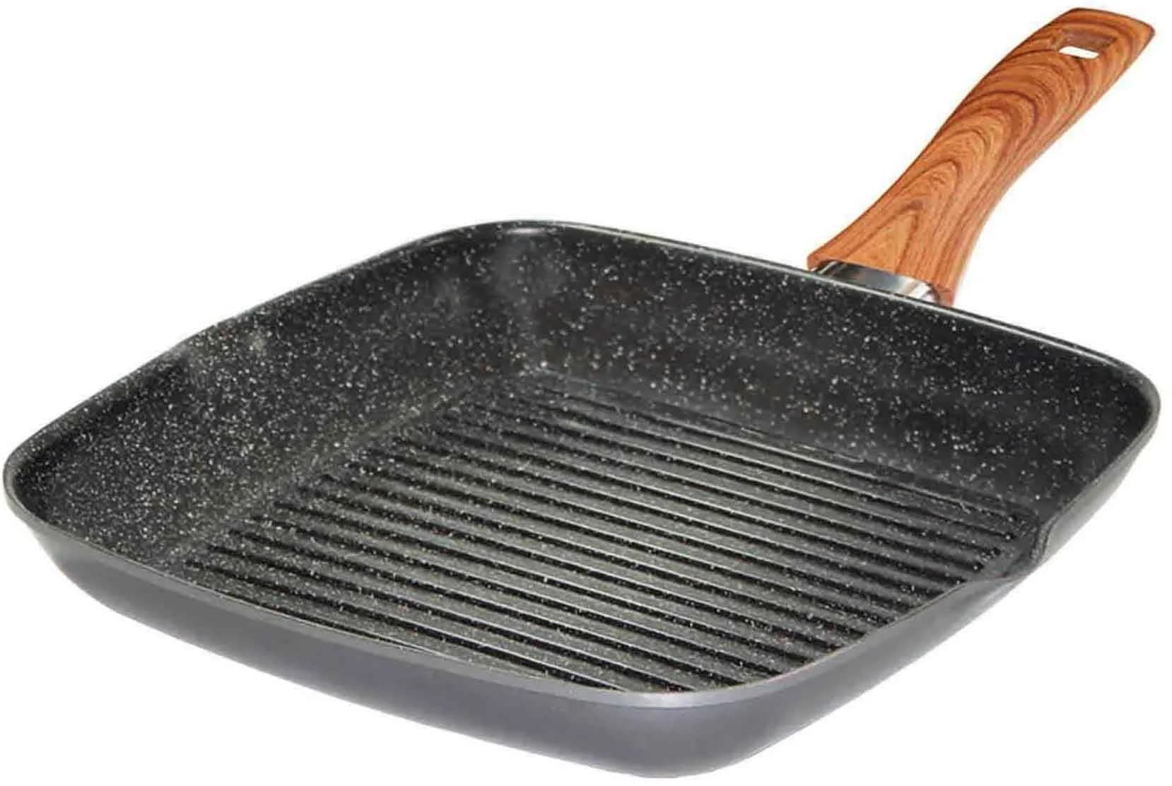 Grillpfanne STONELINE Back to Nature Grau Antihaftbeschichtung 28 cm - Bild 2