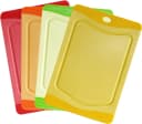 STONELINE Schneidebrett-Set 4-tlg. Bunt mit Saftrille & Softtouch Bild 1