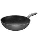 STONELINE Wok 30 cm Grau Antihaftbeschichtung Induktion Bild 1