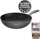 STONELINE Wok 30 cm Grau Antihaftbeschichtung Induktion Bild 2