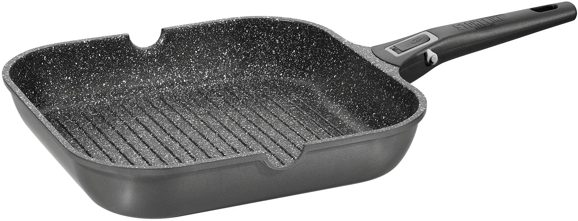 Grillpfanne STONELINE Imagination PLUS Anthrazit Induktion