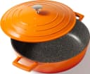 STONELINE Bräter 28 cm Orange/Grau Induktion Bild 2