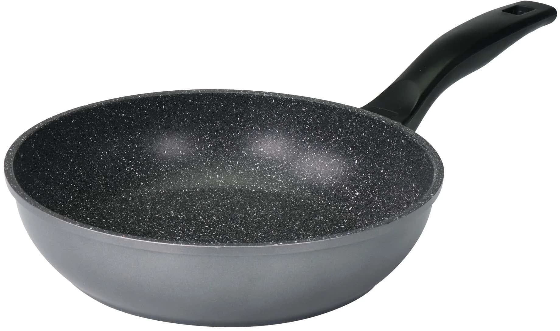 STONELINE Schmorpfanne 24 cm Grau Induktion