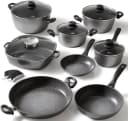STONELINE Topf-Set grau 13-teilig Induktion Bild 2