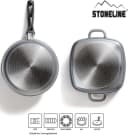STONELINE Topf-Set grau 13-teilig Induktion Bild 3