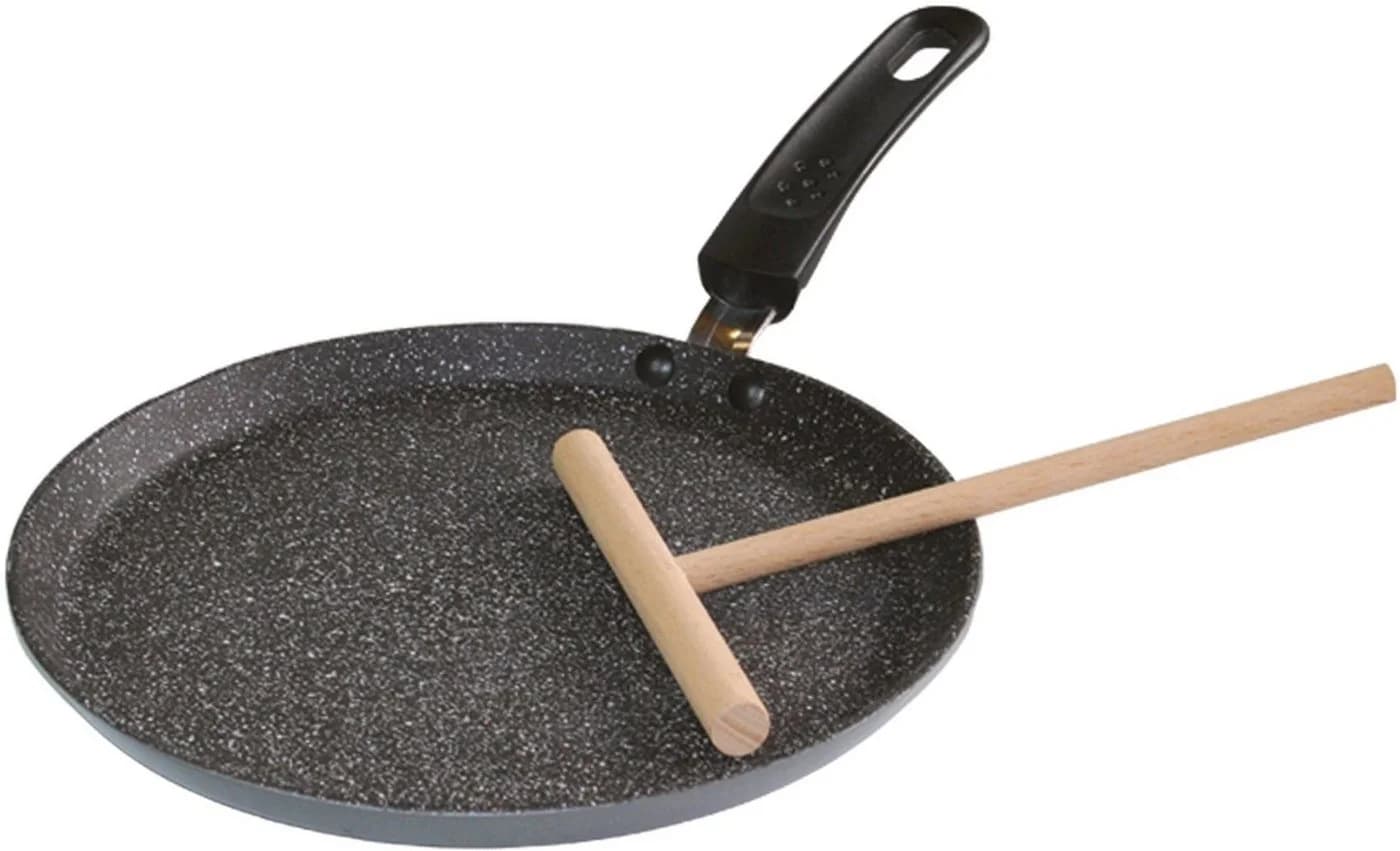 Crêpepfanne STONELINE grau Antihaftbeschichtung Induktion - Bild 3