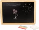 Small Foot Kinder Tafel Bunt Holz inkl. Kreide und Schwamm Bild 2