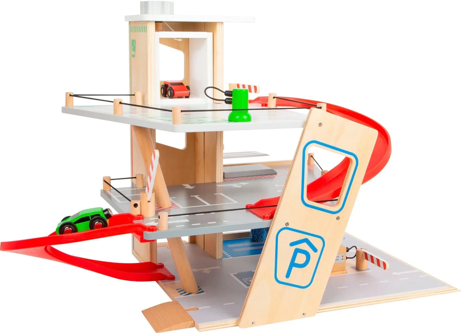 SMALL FOOT Parkhaus Premium Bunt Spielzeug