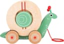 Small Foot Nachzieh-Stecktier Schnecke Bunt Holz Bild 1