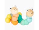 Small Foot Greifspielzeug Drehwurm Pastell 2er Set Holz Bild 3