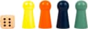 Small Foot Spiel Ludo XL - Holz Gesellschaftsspiel Bunt Bild 2