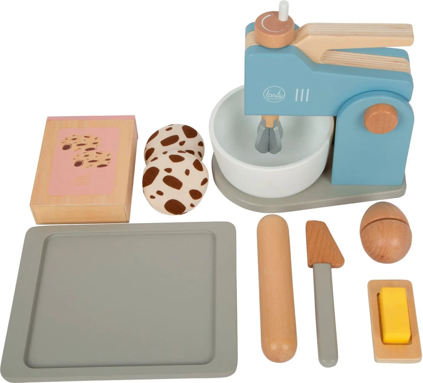 Small Foot Kinder-Standmixer Mixer-Set tasty Holz - Bild 3