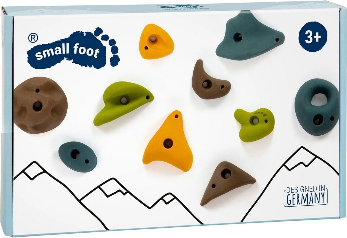 Small Foot Kletterwand Klettersteine Adventure Set 10-tlg. Bunt - Bild 5