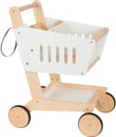 Small Foot Spiel-Einkaufswagen Weiß mit Kindersitz Bild 2