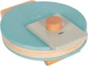 Small Foot Kinder-Waffeleisen Tasty Holz Grau Blau Bild 3