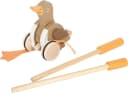 Small Foot Schiebetier Ente mit beweglichem Kopf und Watschel-Füßen Bild 1