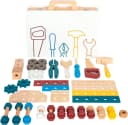 Small Foot Kinder-Werkzeug-Set Werkzeugkoffer - Workshop, 53-tlg, aus Holz Bild 5