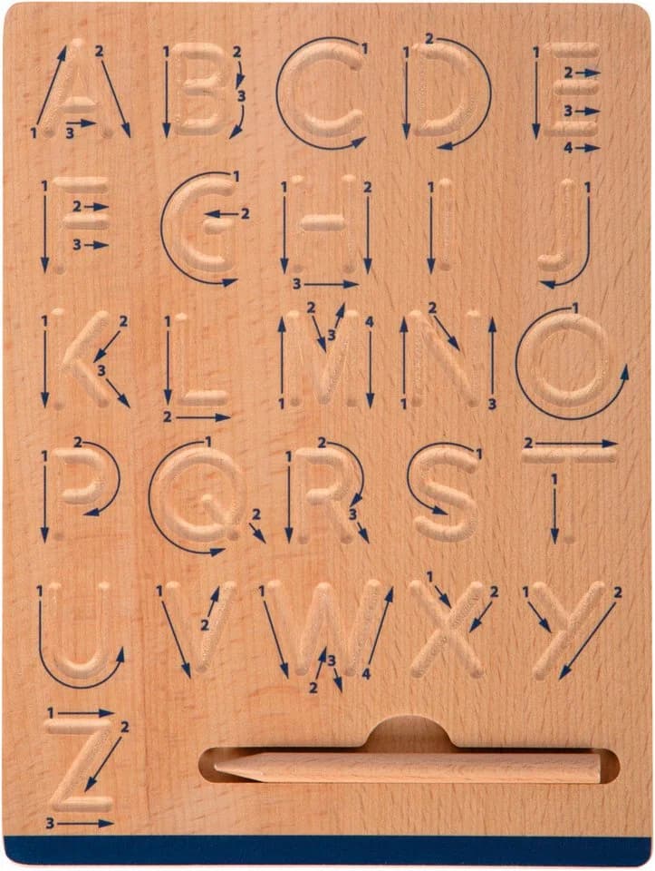 Small Foot Schreiblerntafel-Set Educate Holz FSC® - Bild 4