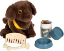 Small Foot Plüschfigur Hund mit Tasche 15-tlg Braun Pflege-Set Bild 5