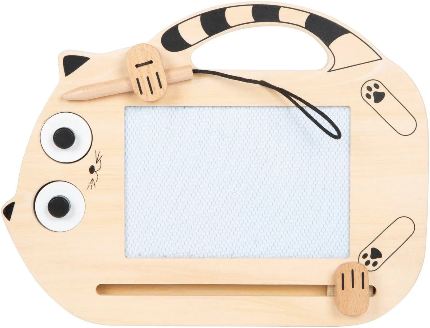 Small Foot Zaubertafel Katze Magnetisch Mit Tragegriff Bunt