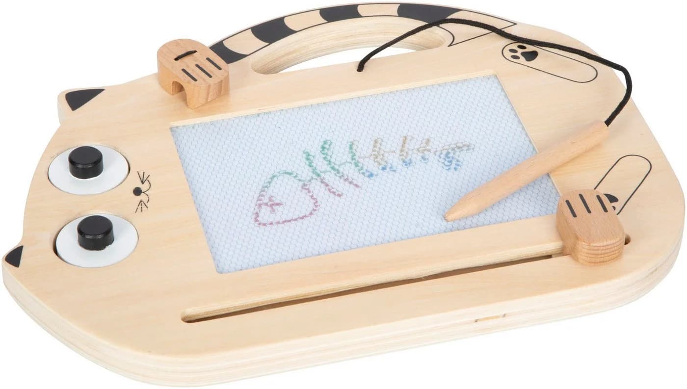 Small Foot Zaubertafel Katze Magnetisch Mit Tragegriff Bunt - Bild 2