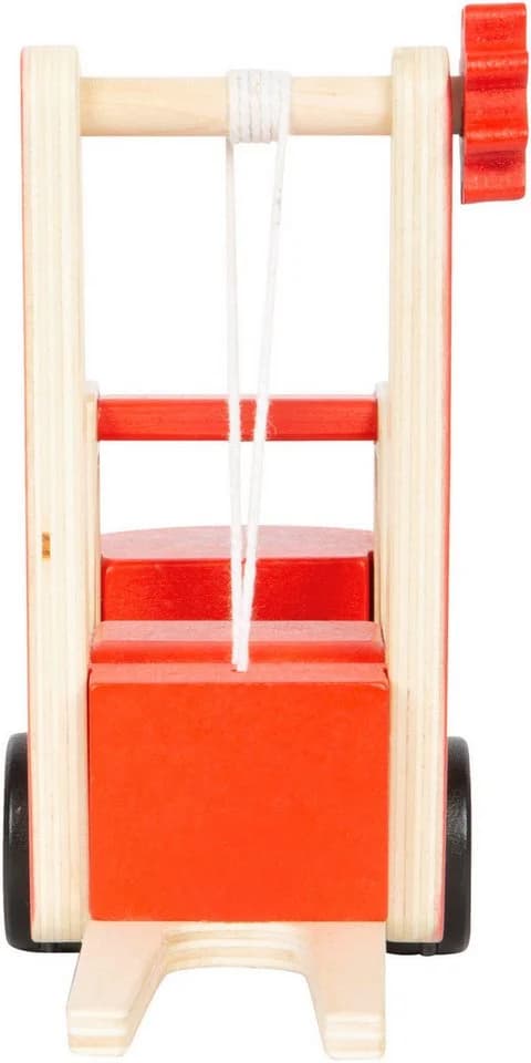 Small Foot Spielzeug-Gabelstapler mit Palette und Seilwinde - Bild 4