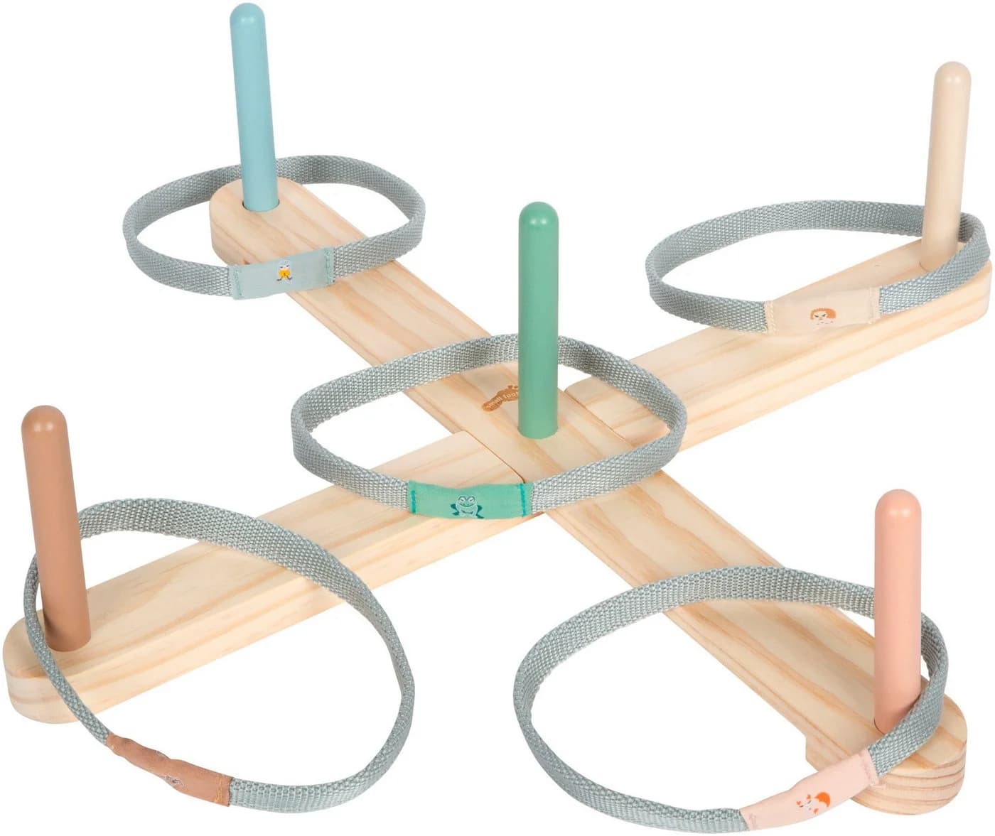 Small Foot Ringwurfspiel Garden Buddies Bunt Holz