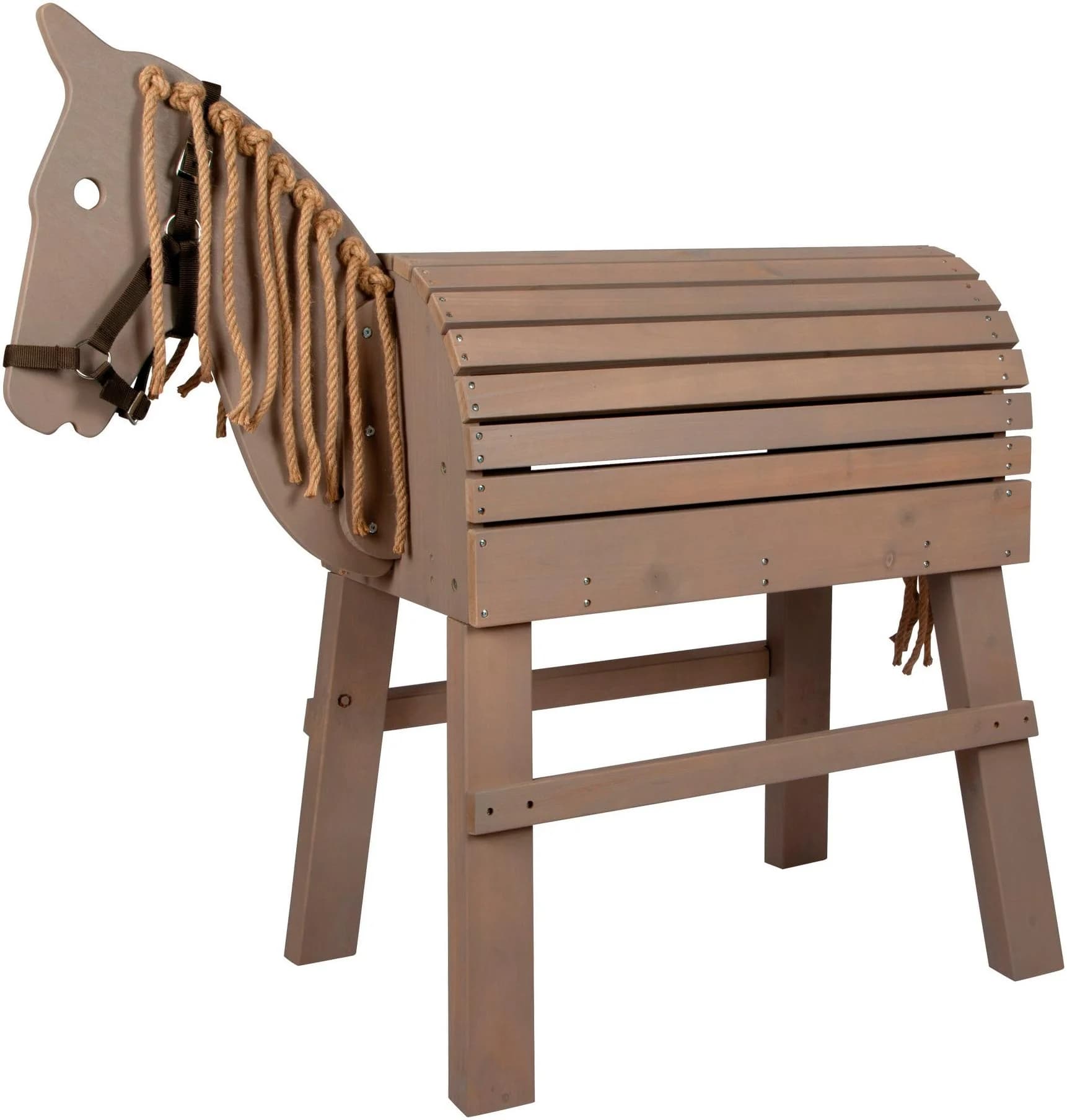 Small Foot Holzpferd grau Spiel- und Reitpferd
