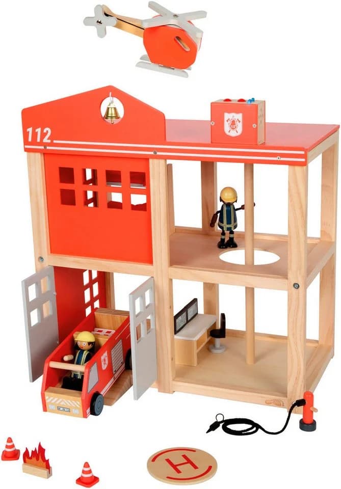 Small Foot Große Feuerwache mit Zubehör & Soundmodul - Bild 3
