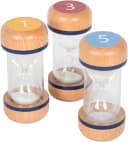 SMALL FOOT Sanduhren-Set Educate - Lernspielzeug Holz Kunststoff Bild 2