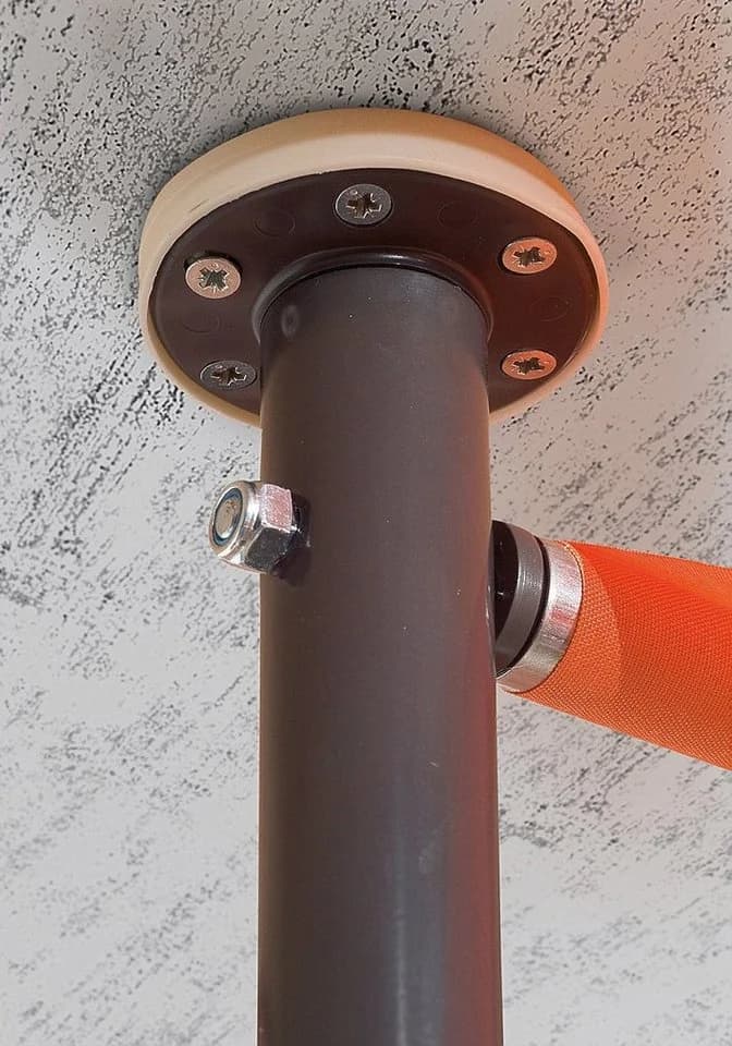 Angerer Freizeitmöbel Klemmmarkise Orange-Braun 150 cm Ausfall - Bild 3