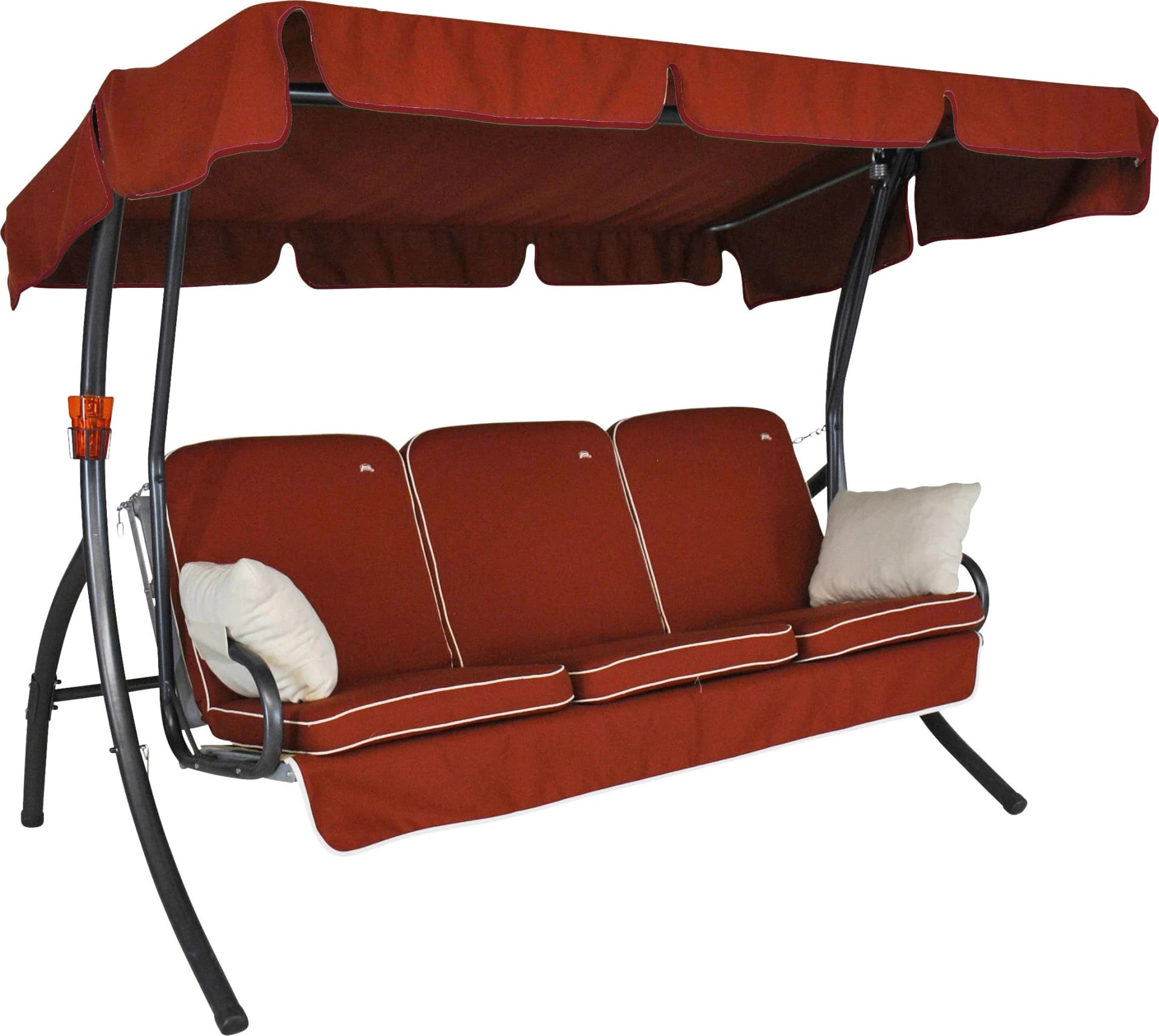 Angerer Hollywoodschaukel Comfort Style Orange Terracotta Polyacryl - Bild 4