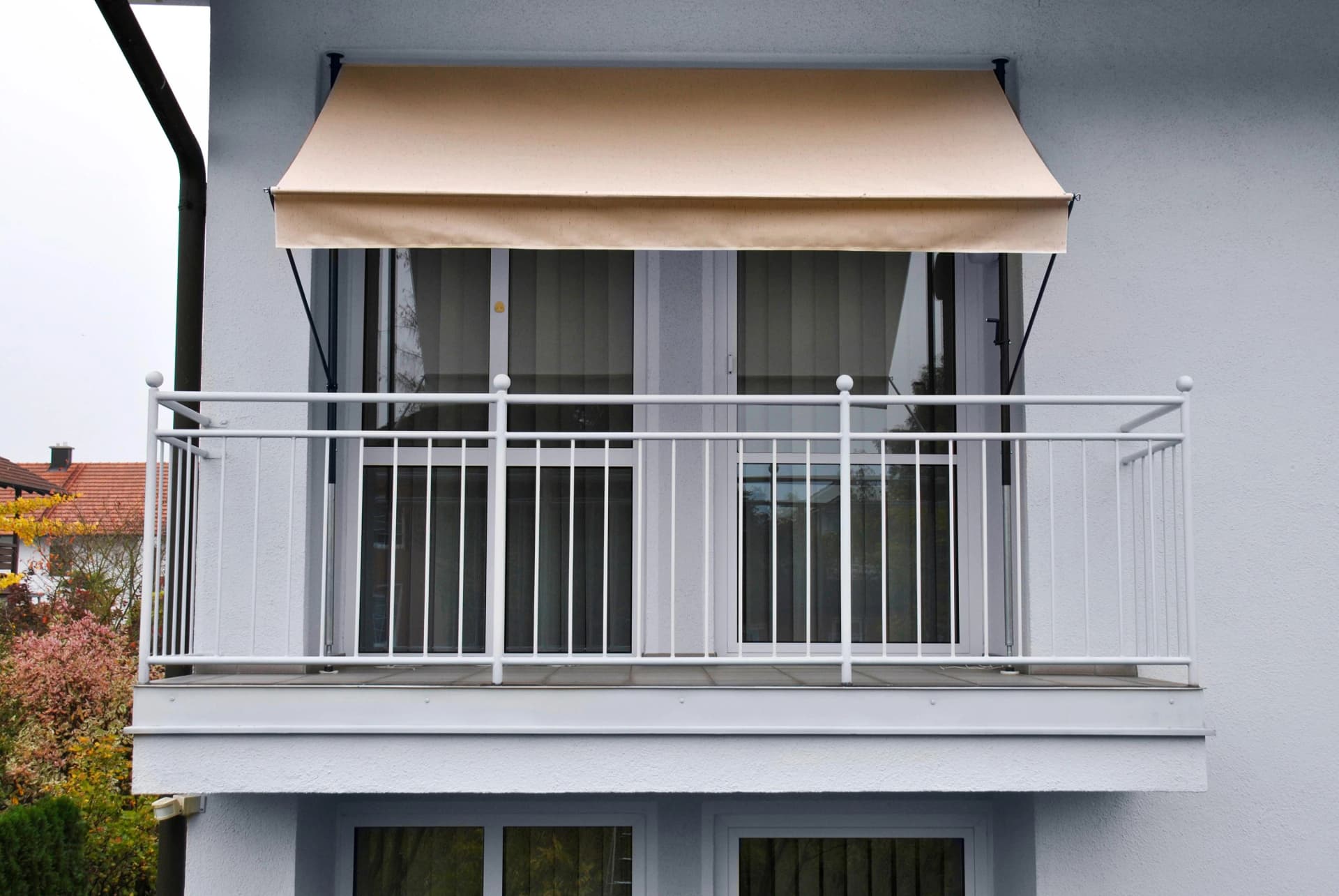 Angerer Klemmmarkise Beige Polyacryl 300 cm