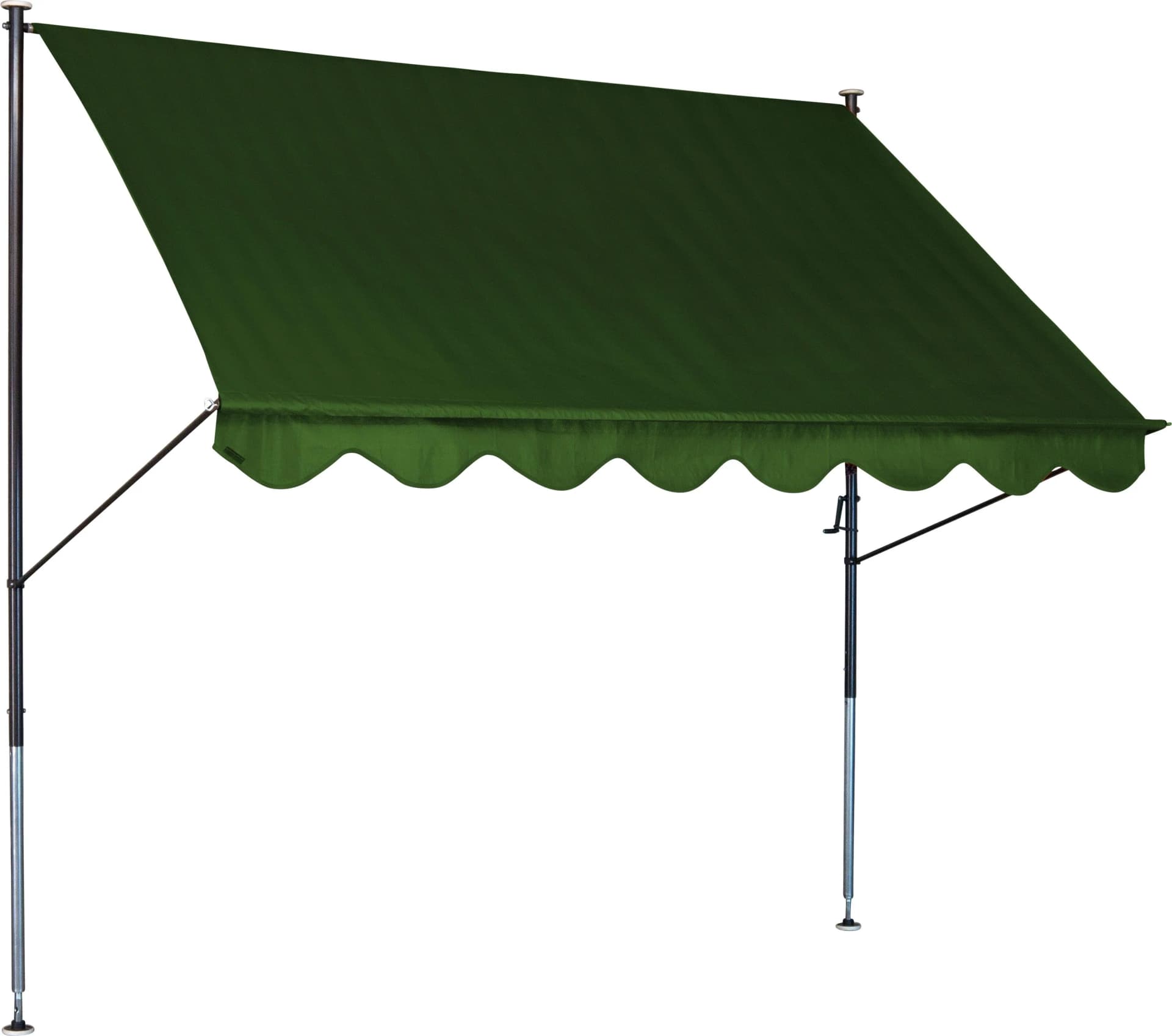 Klemmmarkise Grün 250 cm Angerer Freizeitmöbel