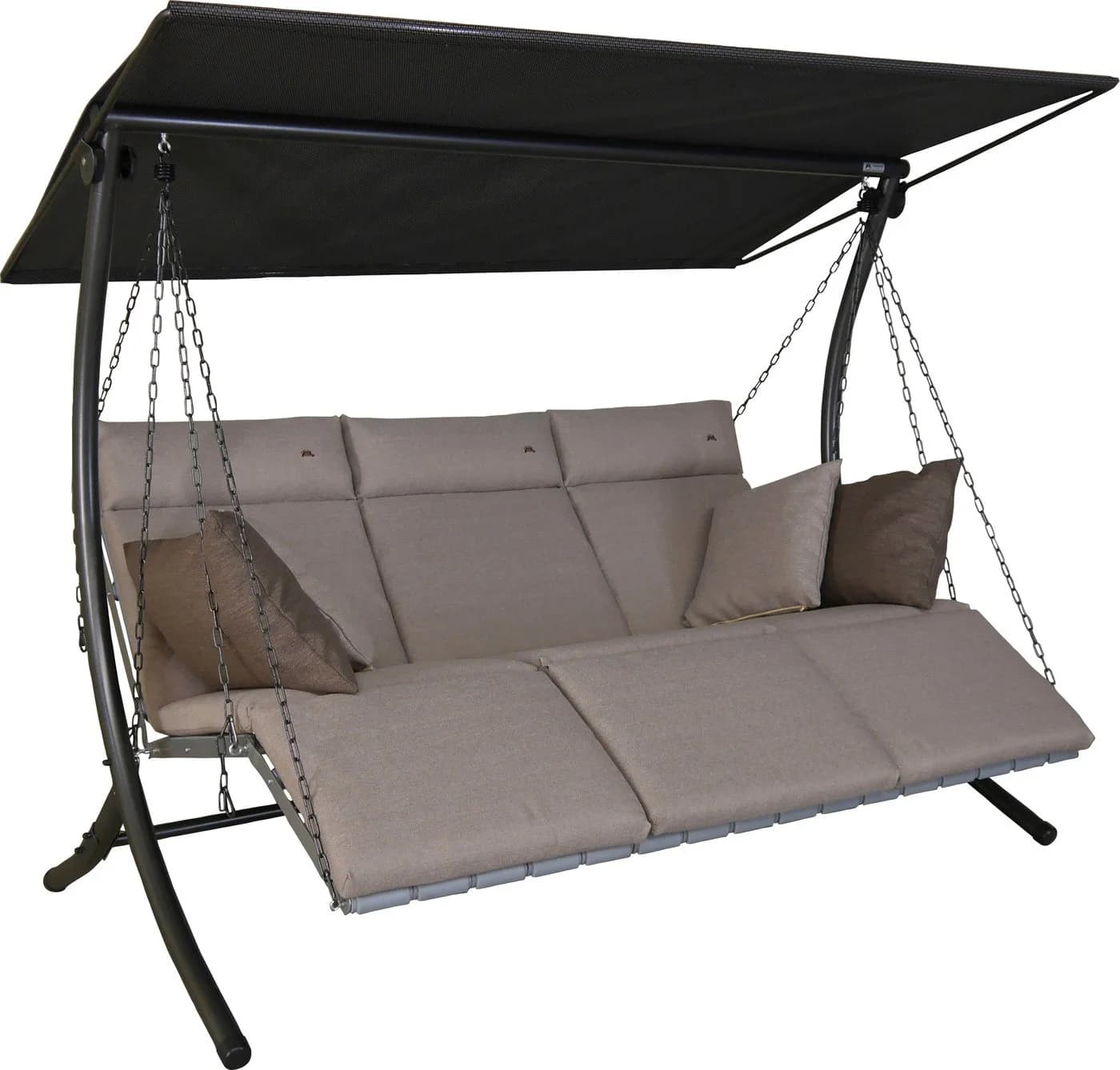 Angerer Hollywoodschaukel Luxus Smart sand Beige - Bild 4