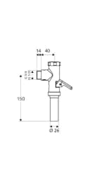 Schell WC-Druckspüler Schellomat 022020699 Chrom Bild 3