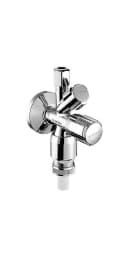 Schell Kombinations-Eckventil COMFORT Chrom mit Rückflussverhinderer Bild 2
