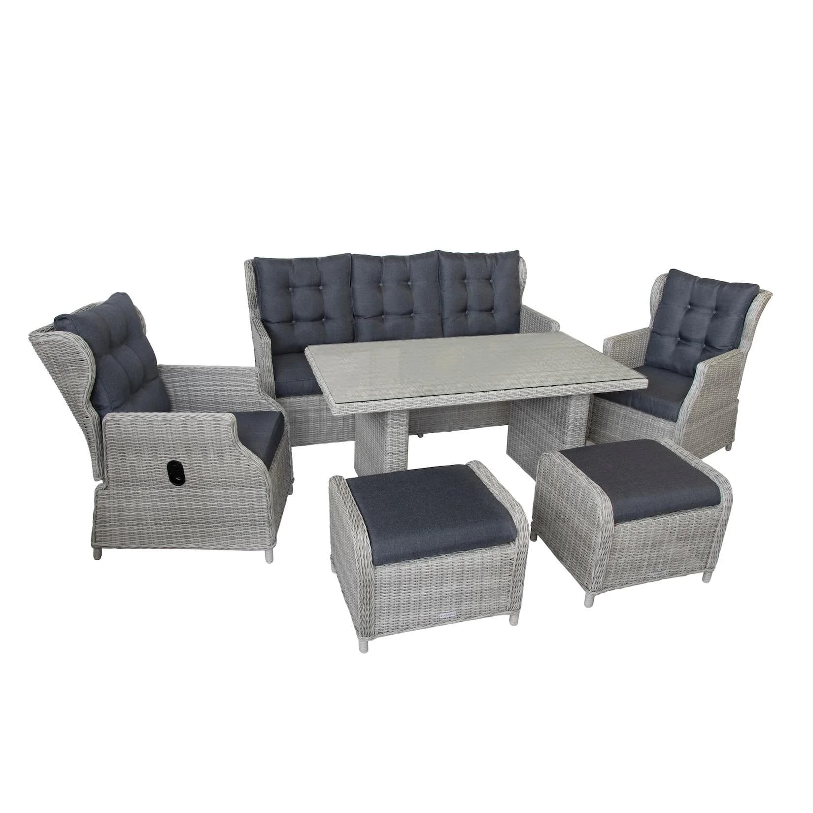 Bellavista Luxus Dining Lounge Canelli Grau - Home & Garden®