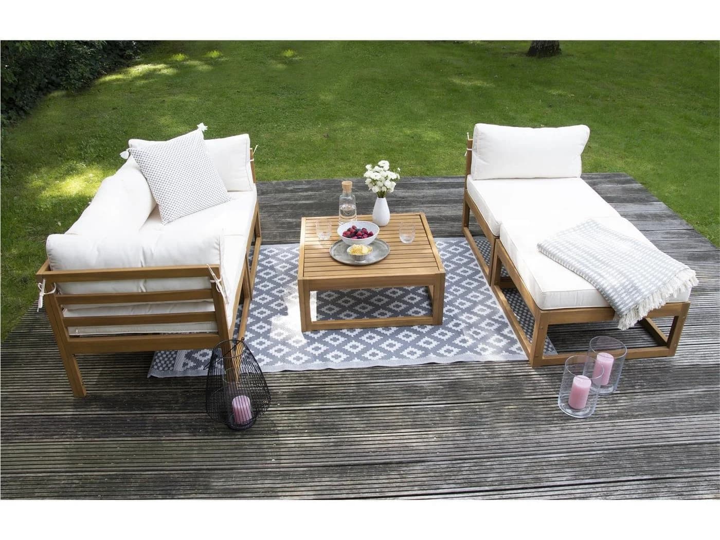 bellavista - Home & Garden® Dining-Set »Karmoy« 5-teilig - Bild 4