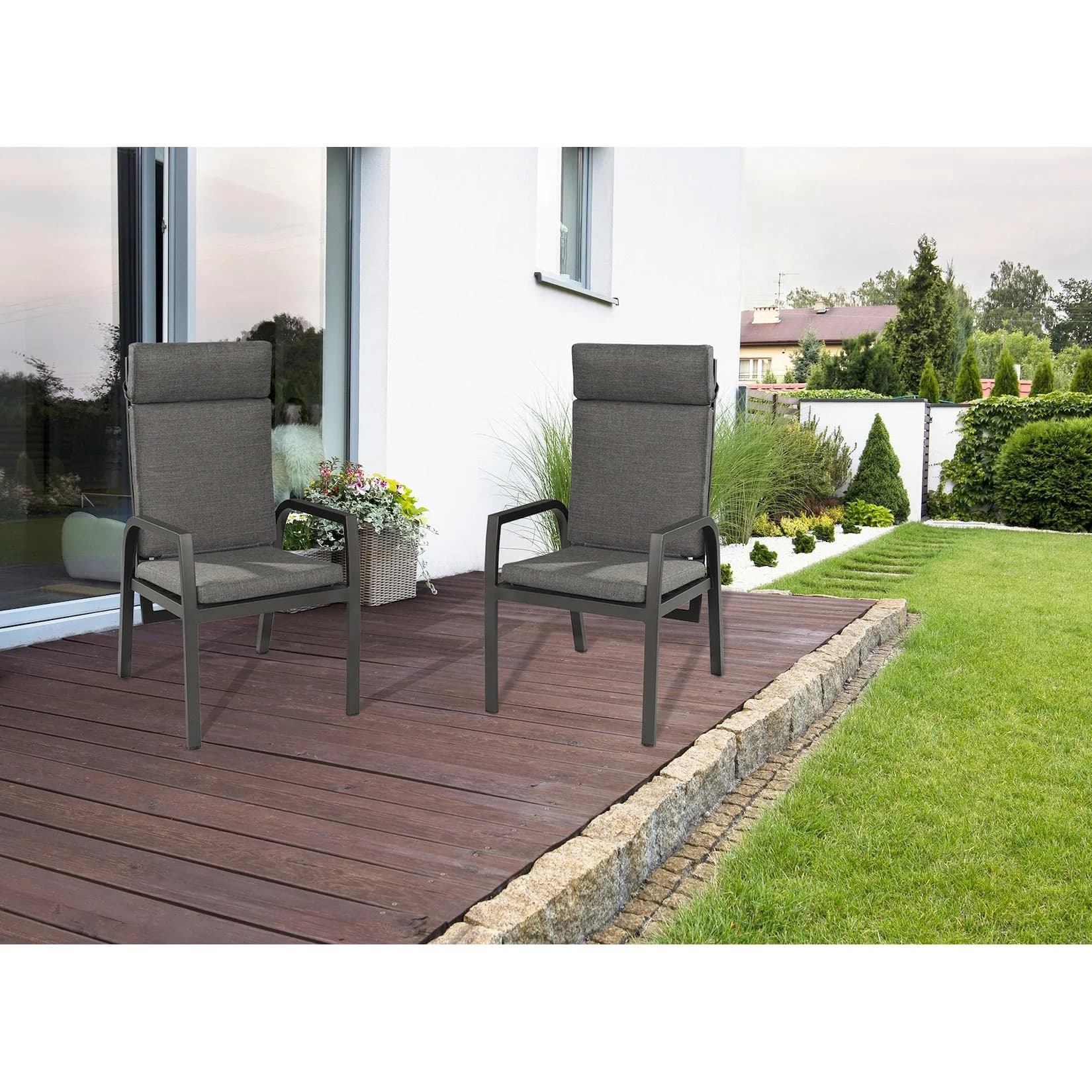 bellavista - Home & Garden® Hochlehner-Sessel »Ontario« 2er-Set
