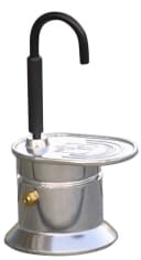 BasicNature Espressokocher Aluminium Silber Bild 2