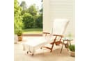 DYCKHOFF Schonbezug Stuhlauflage Liegeauflage Frottier Beige Bild 2