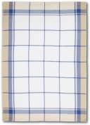 Dyckhoff Geschirrtuch Set Karo 100% Baumwolle Blau/Weiß/Natur Bild 4