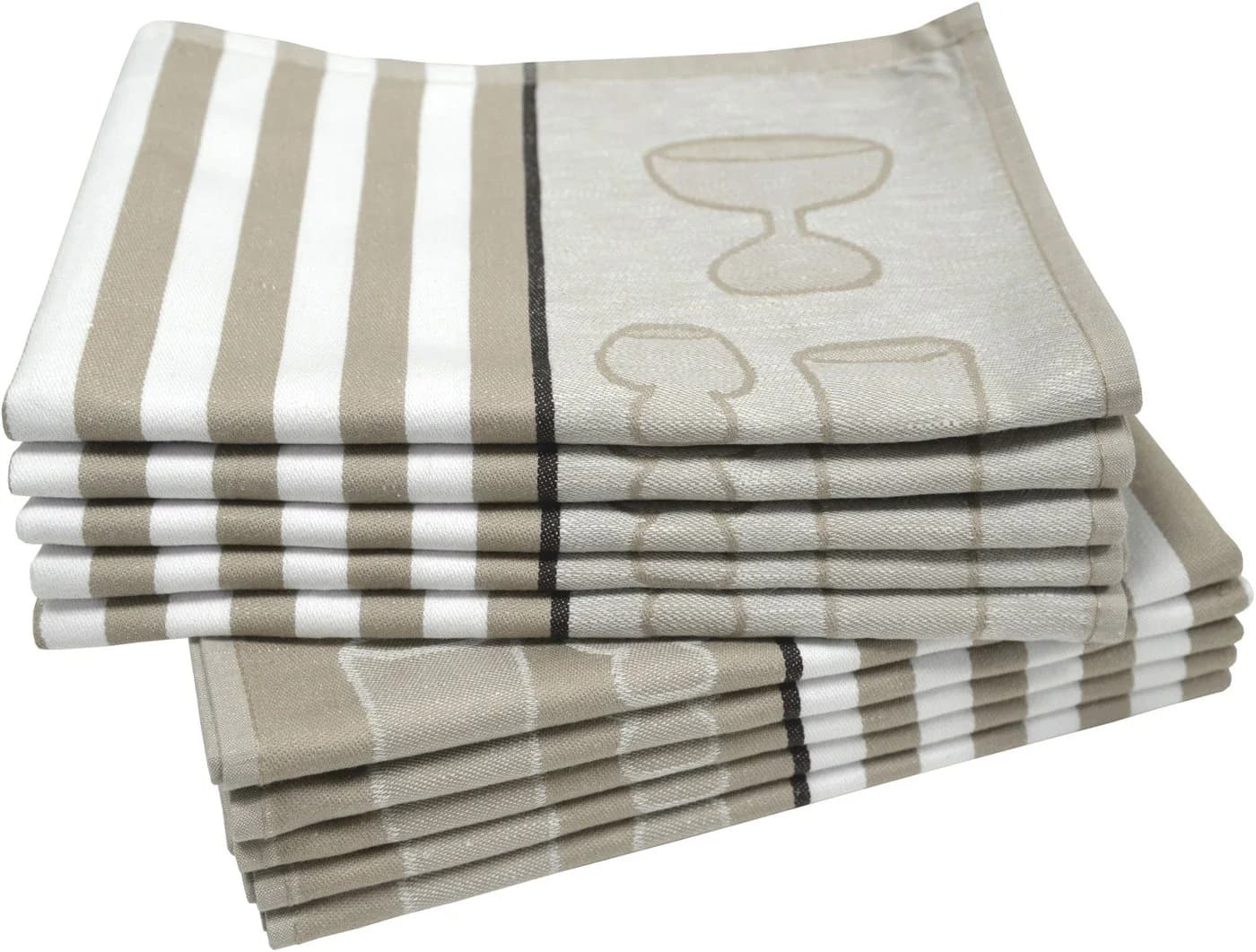 DYCKHOFF Geschirrtuch Halbleinen Beige 50x70 cm - Bild 2