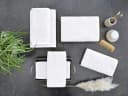 DYCKHOFF Handtuch Set Brillant 6-tlg. Weiß Walkfrottee Bild 1