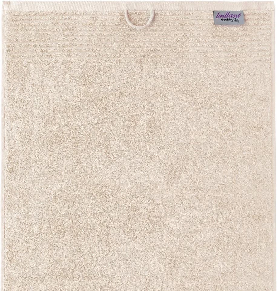 Dyckhoff Handtuch-Set 6-tlg. Beige 100% Baumwolle Frottee - Bild 5