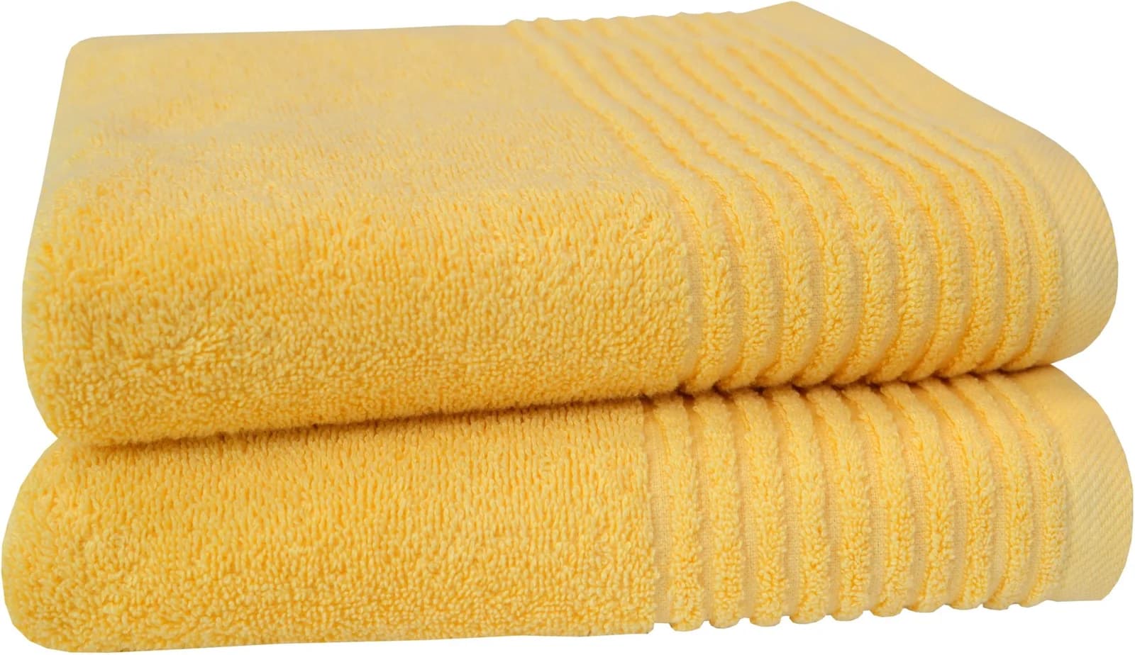 Dyckhoff Handtuch-Set BRILLANT 2-tlg. Gelb 100% Baumwolle