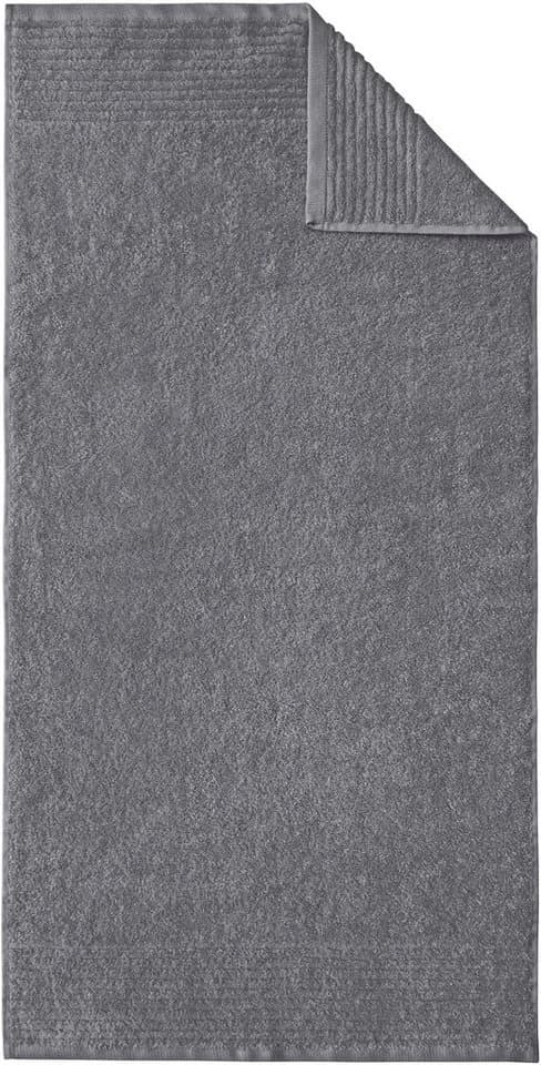 DYCKHOFF Handtuch Set 6-tlg. Grau Walkfrottee mit Bordüre - Bild 4