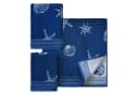 Maritimes Handtuch-Set mit Muschelmuster Bild 2