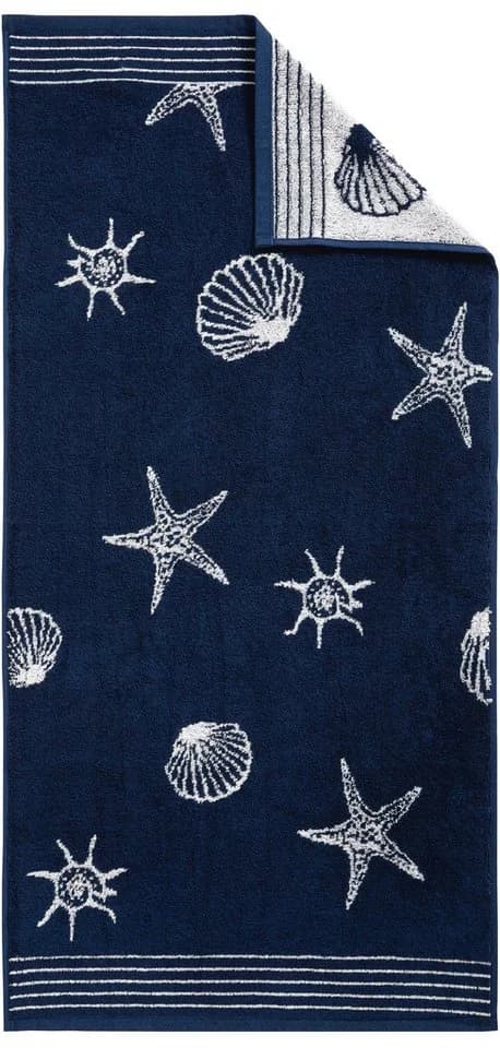 Maritimes Handtuch-Set mit Muschelmuster - Bild 4